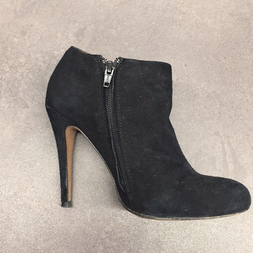 Aldo black suede ankle booties - Picture 5 of 7